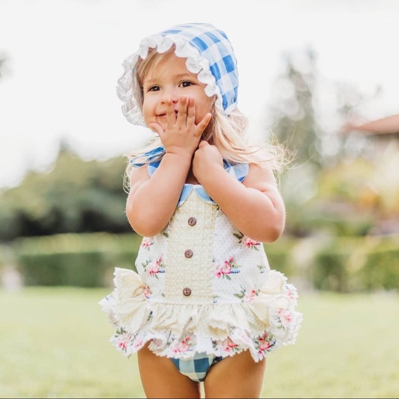 NWT - Be Girl Hattie Halter Skirted sun suit - Picture 4 of 6